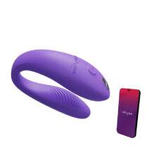 Вибратор для пар We-Vibe Sync Go, фиолетовый