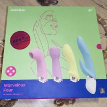 ФАНТАСТИЧЕСКАЯ ЧЕТВЕРКА: НАБОРЫ SATISFYER MARVELOUS FOUR И FABULOUS FOUR