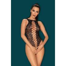 Боди Obsessive B 129 teddy S/L, чёрный