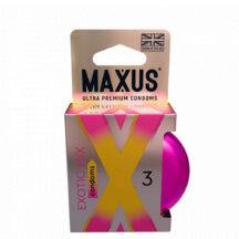 Презервативы цветные ароматизированные Maxus Exotic Mix, 3 шт