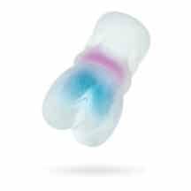 Мастурбатор реалистичный Toyfа Juicy Pussy Crystal Wave, TPE, 13,5 см