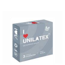 Презервативы ребристые Unilatex, 3 шт