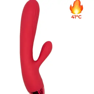 Вибратор-кролик с пульсацией и нагревом Woma Irene, красный Вибратор-кролик с пульсацией и нагревом Woma Irene, красный