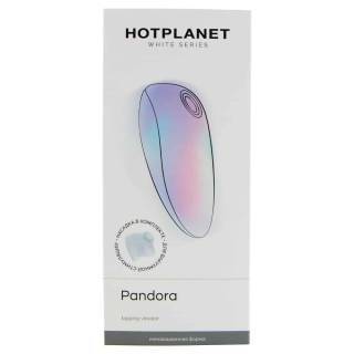 Таппинг-стимулятор Hot Planet Pandora с насадкой для вакуумной стимуляции, белый Таппинг-стимулятор Hot Planet Pandora с насадкой для вакуумной стимуляции, белый