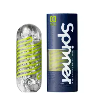 Мастурбатор Tenga Spinner 03 Shell, зеленый Мастурбатор Tenga Spinner 03 Shell, зеленый