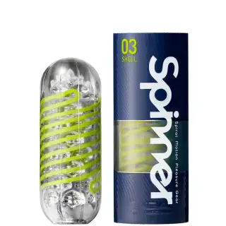 Мастурбатор Tenga Spinner 03 Shell, зеленый Мастурбатор Tenga Spinner 03 Shell, зеленый
