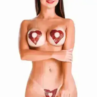 Съедобные наклейки для тела HotFlowers Шоколад, коричневые Съедобные наклейки для тела HotFlowers Шоколад, коричневые