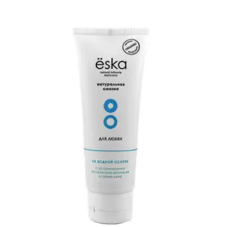 Смазка Ёska с экстрактами ромашки и льна на водной основе, 75 мл Смазка Ёska с экстрактами ромашки и льна на водной основе, 75 мл