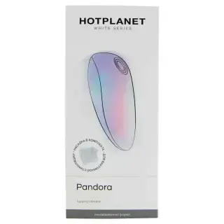 Таппинг-стимулятор Hot Planet Pandora с насадкой для вакуумной стимуляции, белый Таппинг-стимулятор Hot Planet Pandora с насадкой для вакуумной стимуляции, белый