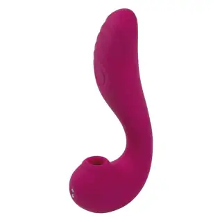 Вакуумно-волновой вибратор 3 в 1 с язычком Hot Planet Calypso, бордовый Вакуумно-волновой вибратор 3 в 1 с язычком Hot Planet Calypso, бордовый