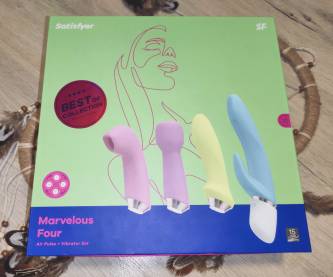 ФАНТАСТИЧЕСКАЯ ЧЕТВЕРКА: НАБОРЫ SATISFYER MARVELOUS FOUR И FABULOUS FOUR