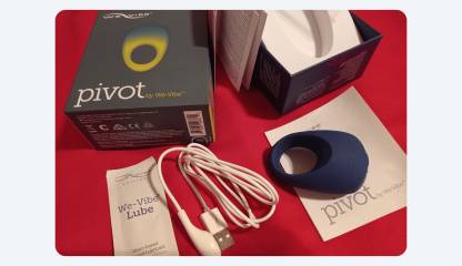 ЭРЕКЦИОННОЕ КОЛЬЦО С ВИБРАЦИЕЙ WE-VIBE PIVOT