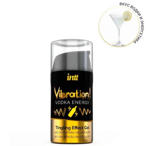 Жидкий вибратор Intt Vibration Vodka Energy, 15 мл