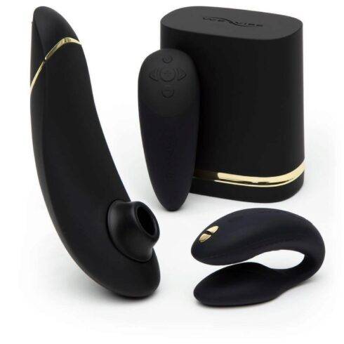 Набор Golden Moments We-Vibe Chorus + Womanizer Premium, черный