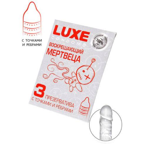 Презервативы Luxe Воскрешающий мертвеца Мята, 3 шт