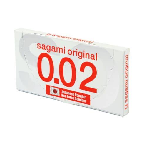 Полиуретановые презервативы Sagami Original 0.02, 2шт