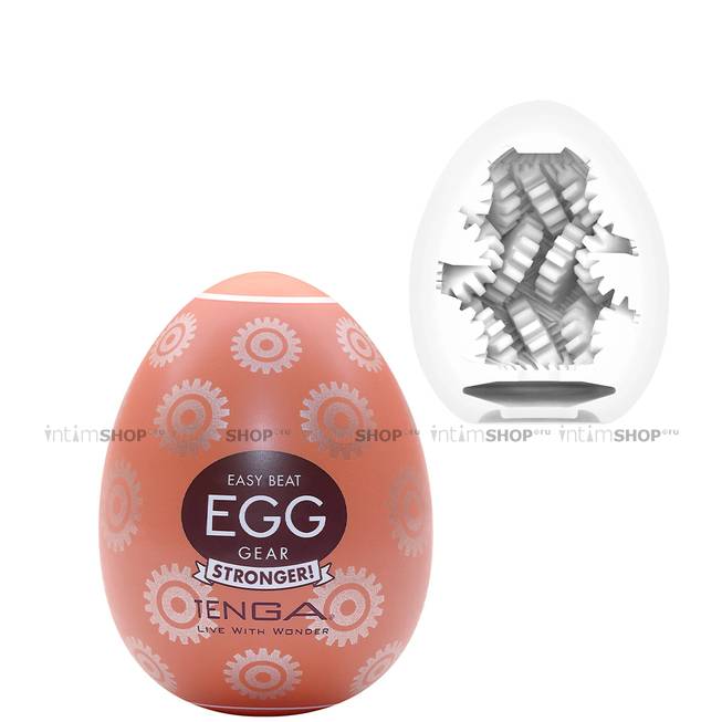 Мастурбатор Tenga Egg Hard-Boiled Gear, белый