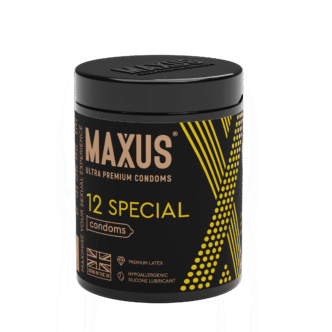 Презервативы точечно-ребристые Maxus Special, 12 шт