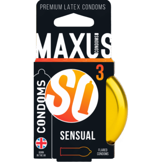 Презервативы сверхчувствительные Maxus Sensual, 3 шт