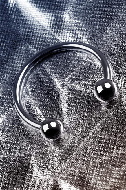 Эрекционное кольцо Toyfa Metal, серебристое - фото 5