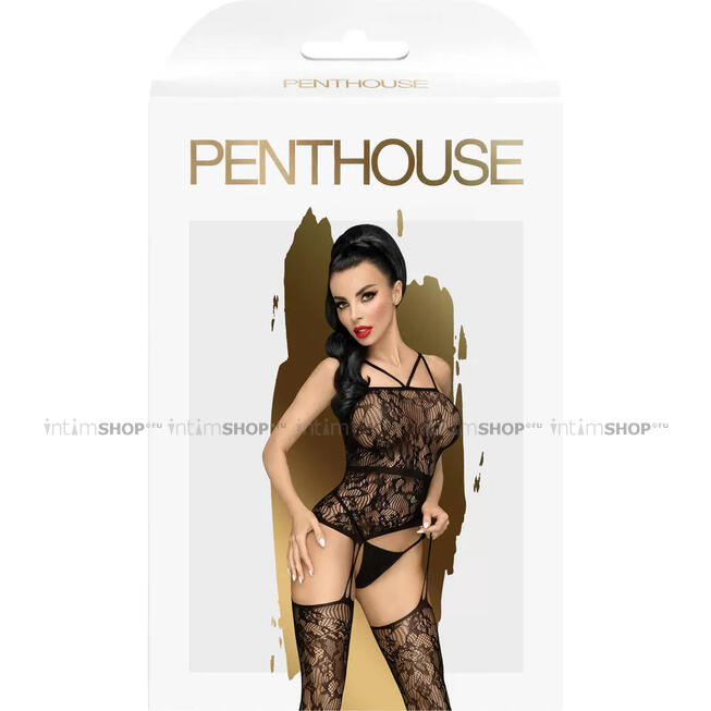 Боди-комбинезон Penthouse Magical mistress с доступом S/L, черный - фото 3