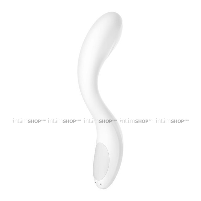 Вибратор с движущимся шариком Satisfyer Rrrolling Pleasure для стимуляции точки G, белый - фото 6