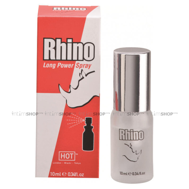 Спрей пролонгатор для мужчин Hot Rhino, 10 мл - фото 3