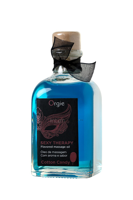 Комплект для сладких игр Orgie Lips Massage со вкусом сахарной ваты, 100 мл - фото 9