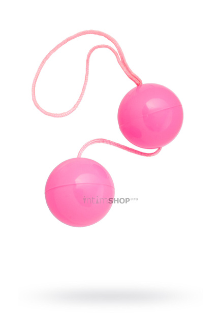 Вагинальные шарики Toyfa Love Balls, розовый - фото 1