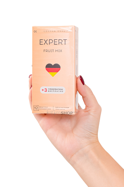 Презервативы цветные ароматизированные Amor Expert Fruit Mix, 12 шт + 3 шт - фото 4