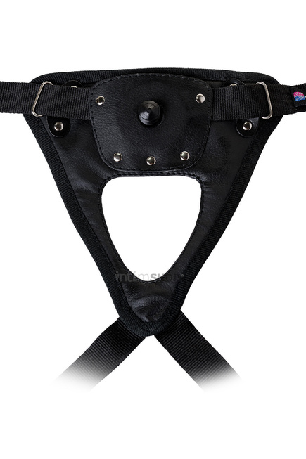 Страпон на креплении LoveToy с поясом Harness, телесный, 17,5 см - фото 6