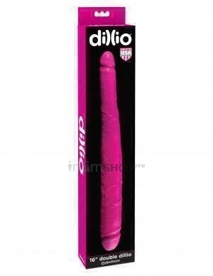 

Двусторонний фаллоимитатор Dillio 16" Double Pink