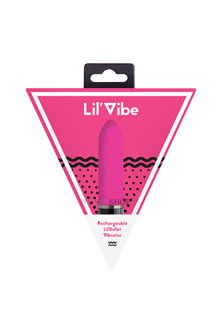 Мини-вибратор Lil'Vibe с острой конической вершиной, розовый - фото 6