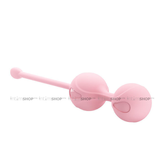 Вагинальные шарики Baile Kegel Tighten Up I Pretty Love, 3.2 см, розовые - фото 2