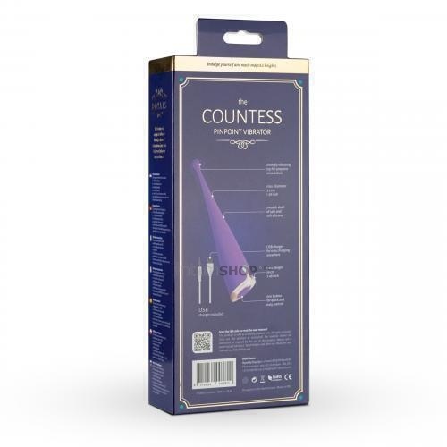 Точечный вибростимулятор Royals The Countess Pinpoint, фиолетовый - фото 9