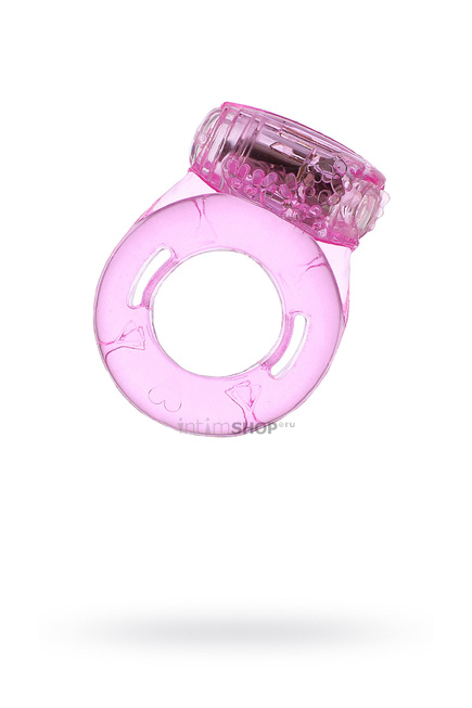 Виброкольцо Toyfa, розовое - фото 1