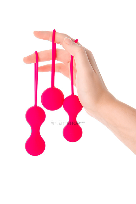 Набор вагинальных шариков Toyfa A-Toys Pleasure Balls Set, розовый - фото 9