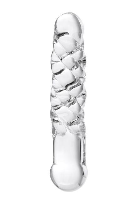 Двусторонний фаллоимитатор Sexus Glass 16 см, бесцветный - фото 1