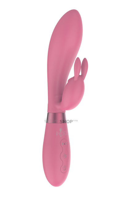 Вибратор-кролик Indeep Theona, розовый - фото 2