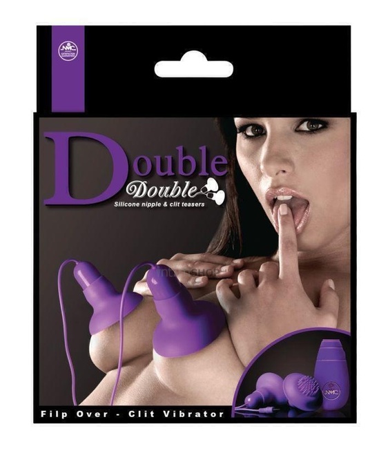 Вакуумные вибростимуляторы для сосков и клитора с выносным пультом Nipple and Clitoris - фото 2