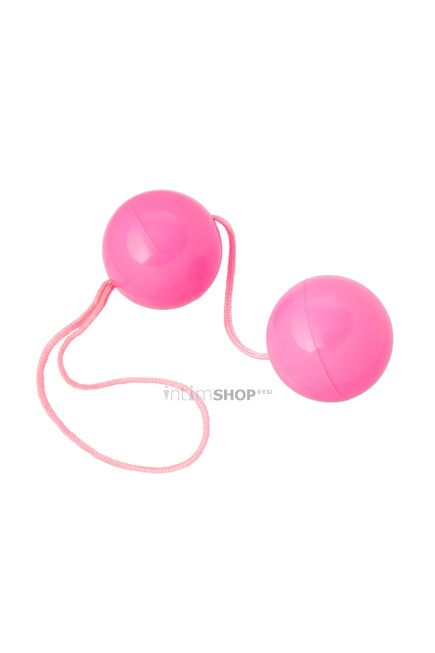 Вагинальные шарики Toyfa Love Balls, розовый - фото 2