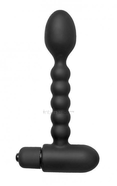 

Анальный вибростимулятор Master Series Sojourn Plus Slim Ribbed Silicone Prostate Vibe