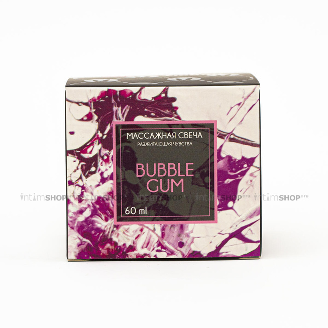 

Массажная свеча Pink Rabbit Bubble Gum, 60 мл