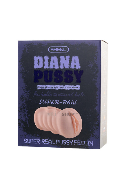 Мастурбатор-вагина XISE Diana реалистичный, телесный от IntimShop