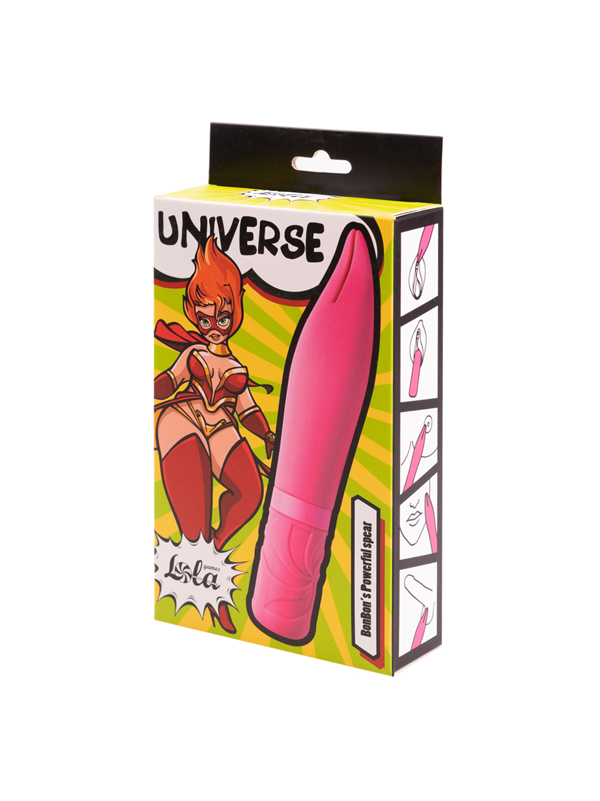 Вибростимулятор Lola Games Universe BonBon’s Powerful Spear, розовый