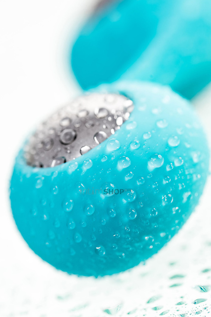 Вагинальные шарики L'Eroina Futa, голубой - фото 9