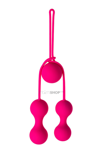 Набор вагинальных шариков Toyfa A-Toys Pleasure Balls Set, розовый - фото 5