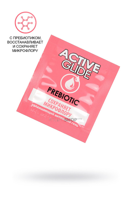 

Увлажняющий интимный гель Active Glide Prebiotic, саше 3 мл