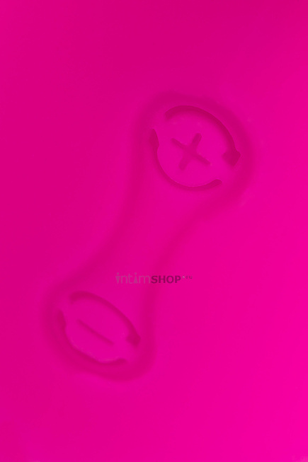 Вибратор с клиторальным стимулятором L'Eroina, розовый - фото 8