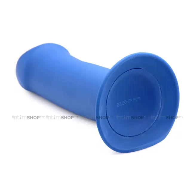 Мягкий фаллоимитатор XR Brands Squeeze-It Thick 17.5 см, синий - фото 6